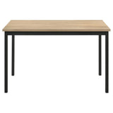 Garza Rectangular 47-inch Dining Table Greige Oak