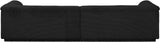 Cascade Modular Sofa - Elegant Curved Design with Deep Channel Tufting for Ultimate Comfort and Style