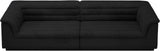 Cascade Modular Sofa - Elegant Curved Design with Deep Channel Tufting for Ultimate Comfort and Style