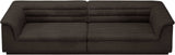 Cascade Modular Sofa - Elegant Curved Design with Deep Channel Tufting for Ultimate Comfort and Style