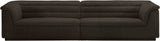 Cascade Modular Sofa - Elegant Curved Design with Deep Channel Tufting for Ultimate Comfort and Style