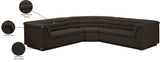 Cascade Modular Sectional - Sleek Curved Arms & Deep Channel Tufting for Ultimate Comfort & Style