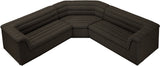 Cascade Modular Sectional - Sleek Curved Arms & Deep Channel Tufting for Ultimate Comfort & Style