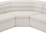 Cascade Modular Sectional - Sleek Curved Arms & Deep Channel Tufting for Ultimate Comfort & Style