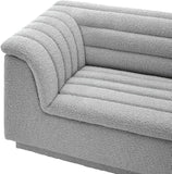 Cascade Modular Sofa - Elegant Curved Design with Deep Channel Tufting for Ultimate Comfort and Style