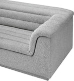 Cascade Modular Sofa - Elegant Curved Design with Deep Channel Tufting for Ultimate Comfort and Style