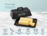 Extra Large Ceramic Butter Dish with Lid