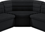 Cascade Modular Sectional - Sleek Curved Arms & Deep Channel Tufting for Ultimate Comfort & Style