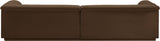 Cascade Modular Sofa - Elegant Curved Design with Deep Channel Tufting for Ultimate Comfort and Style