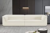 Cascade Modular Sofa - Elegant Curved Design with Deep Channel Tufting for Ultimate Comfort and Style