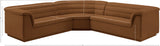 Cascade Modular Sectional - Sleek Curved Arms & Deep Channel Tufting for Ultimate Comfort & Style