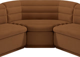 Cascade Modular Sectional - Sleek Curved Arms & Deep Channel Tufting for Ultimate Comfort & Style