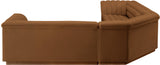 Cascade Modular Sectional - Sleek Curved Arms & Deep Channel Tufting for Ultimate Comfort & Style