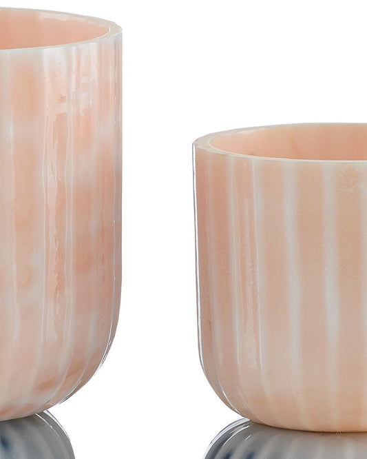 Palazzo Pink & Blue Vases Set of 2