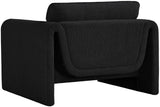 Stylus Boucle Fabric Upholstered Chair