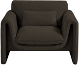 Stylus Boucle Fabric Upholstered Chair