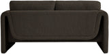 Stylus 64" Boucle Fabric Upholstered Loveseat