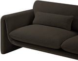 Stylus 86" Boucle Fabric Upholstered Sofa