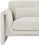 Stylus Boucle Fabric Upholstered Chair