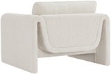 Stylus Boucle Fabric Upholstered Chair