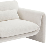 Stylus Boucle Fabric Upholstered Chair