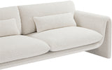Stylus 64" Boucle Fabric Upholstered Loveseat