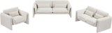 Stylus 86" Boucle Fabric Upholstered Sofa