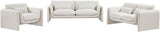 Stylus 86" Boucle Fabric Upholstered Sofa