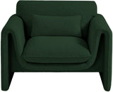 Stylus Boucle Fabric Upholstered Chair