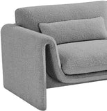 Stylus Boucle Fabric Upholstered Chair
