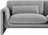 Stylus 64" Boucle Fabric Upholstered Loveseat