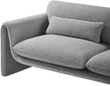 Stylus 64" Boucle Fabric Upholstered Loveseat