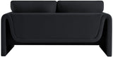 Sloan Velvet Loveseat - Elegant Contemporary Design with Plush Comfort for Your Living Room Retreat