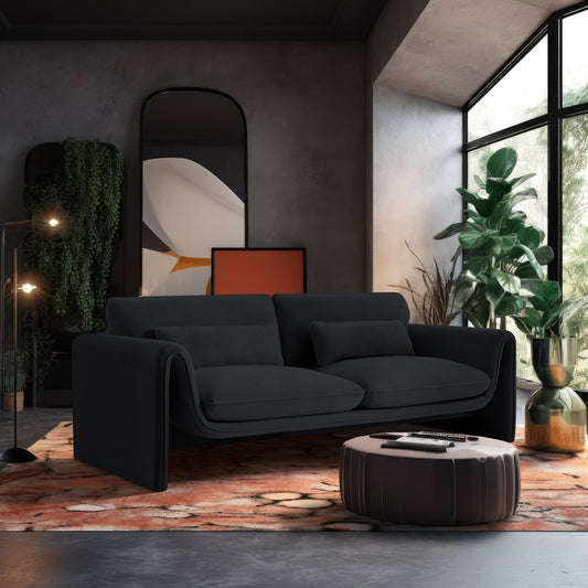 Sloan Velvet Sofa - Elevate Your Living Space with Luxurious Comfort and Contemporary Style Today!