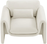 Sloan Velvet Accent Chair - Elegant Contemporary Design with Soft Cushions for Ultimate Comfort