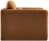 Sloan Velvet Accent Chair - Elegant Contemporary Design with Soft Cushions for Ultimate Comfort