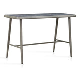 PURPLE LEAF Outdoor Bar Table Patio Dining Table Coffee Kitchen Breakfast Bistro Pub Bar Table for Patio Poolside