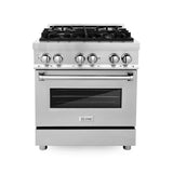 ZLINE 30" Bundle Range RA-SN-30 & Range Hood KB-30, 2KP-RASNRH30