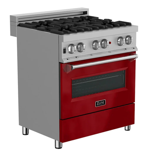 ZLINE 36" Bundle Range RAS-RG-36 & Range Hood 8654RG-36, 2KP-RASRGRH36