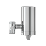 Sodafizz Faucet Water Filter System Stainless Steel FC-06, 360° Rotating Stainless Steel, 3 Months Long Lasting Tap Water Filter, Reduce Chlorine, 1 Filters