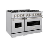 ZLINE 48"Classic Gas Range, Convection Gas Oven, Stainless Steel, CGR48