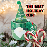 Mug With Hot Cocoa Mix & Marshmallows Green Elf Mug