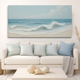 Serene Ocean Wave Coastal Wall Art VIII