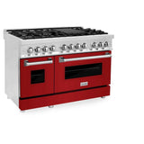 ZLINE 48" Bundle Range RA-RG-48 & Wall Range Hood KB-48, 2KP-RARGRH48