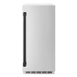 ZLINE 15" Touchstone Gourmet Ice Maker Drain Pump Stainless Steel Door Matte Black IGMDZ-ST-15-MB