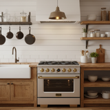 Kucht KX Series 36" Freestanding Dual Fuel Range Liquid Propane KXP36-GL/LP