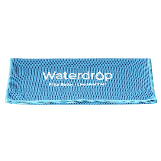 Waterdrop Home Glass Cleaning Cloth, Cotton Glass cloths, with Absorbent Material -Glassware Cleaning Products