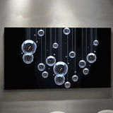 Modern Abstract Bubbles Wall Art