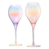 Parisian Performance Glassware French Paris Collection Crystal Pink Glasses