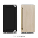 ZLINE 15" Touchstone Gourmet Ice Maker Drain Pump Panel Ready Door Champagne Bronze IGMDPZ-15-CB